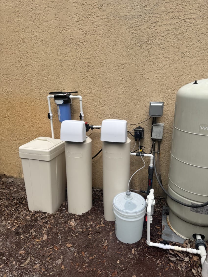 Well Water Filtration System Installation

